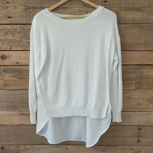 Summer cotton sweater